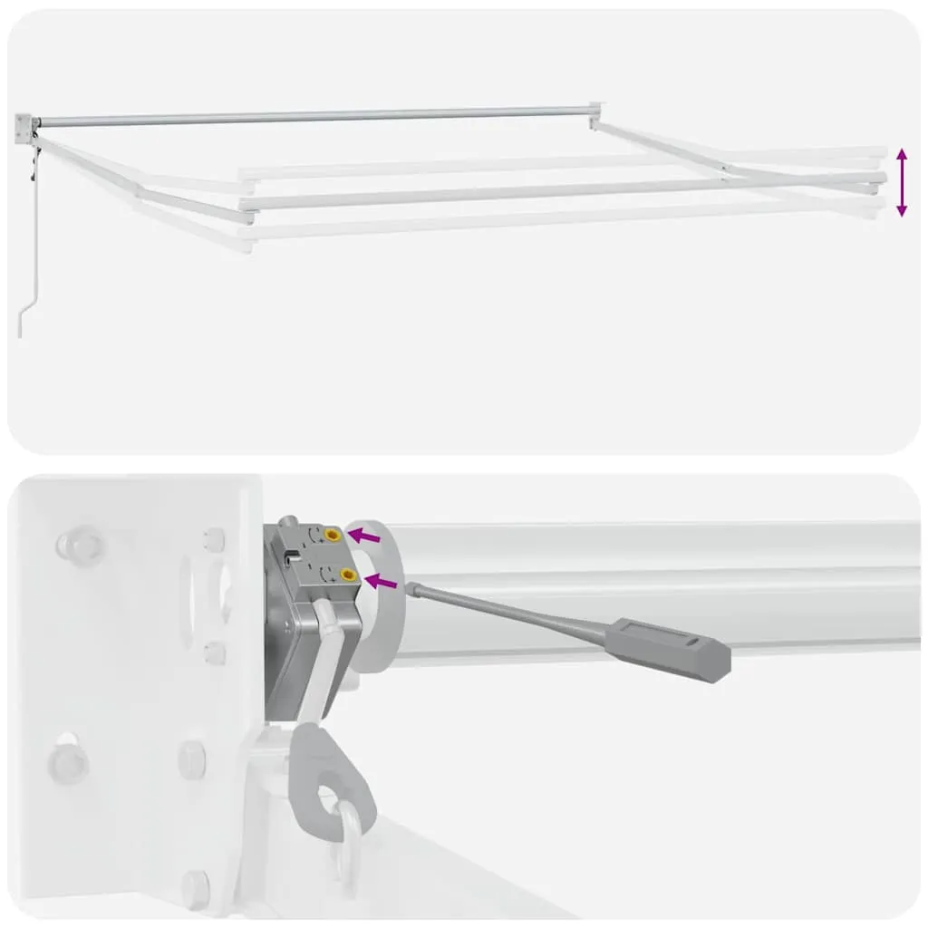 markiza-bialy-45-3-m-metal-stan-nowy