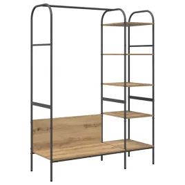 wieszak-na-ubrania-z-polka-bezowy-120-x-44-x-160-cm