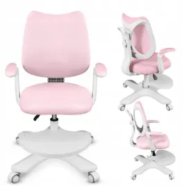 fotel-ergonomiczny-dla-dzieci-obrotowy-biurowy-krzeslo-dzieciece-podnozkiem