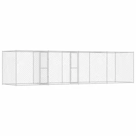 klatka-dla-psa-srebrny-600-x-200-x-200-cm-stal-galwanizowana