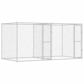 klatka-dla-psa-srebrny-400-x-200-x-200-cm-stal-galwanizowana