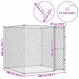 klatka-dla-psa-2-x-2-x-2-m-stal-stan-nowy-rodzaj-inny