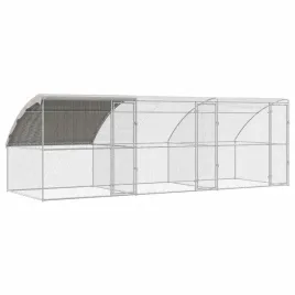 klatka-dla-kur-srebrny-600-x-200-x-198-5-cm-stal-galwanizowana