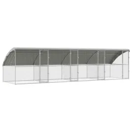 klatka-dla-kur-srebrny-800-x-200-x-198-5-cm-stal-galwanizowana