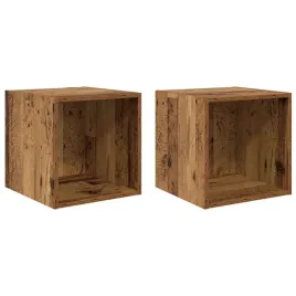 szafka-scienna-z-polka-2-pcs-stare-drewno-37-x-37-x-37-cm