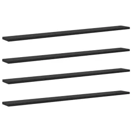 polka-na-ksiazki-4-pcs-czarny-100-x-10-x-1-5-cm