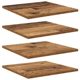 polka-na-ksiazki-4-pcs-brazowy-40-x-40-x-1-5-cm