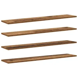 polka-na-ksiazki-4-pcs-brazowy-100-x-20-x-1-5-cm