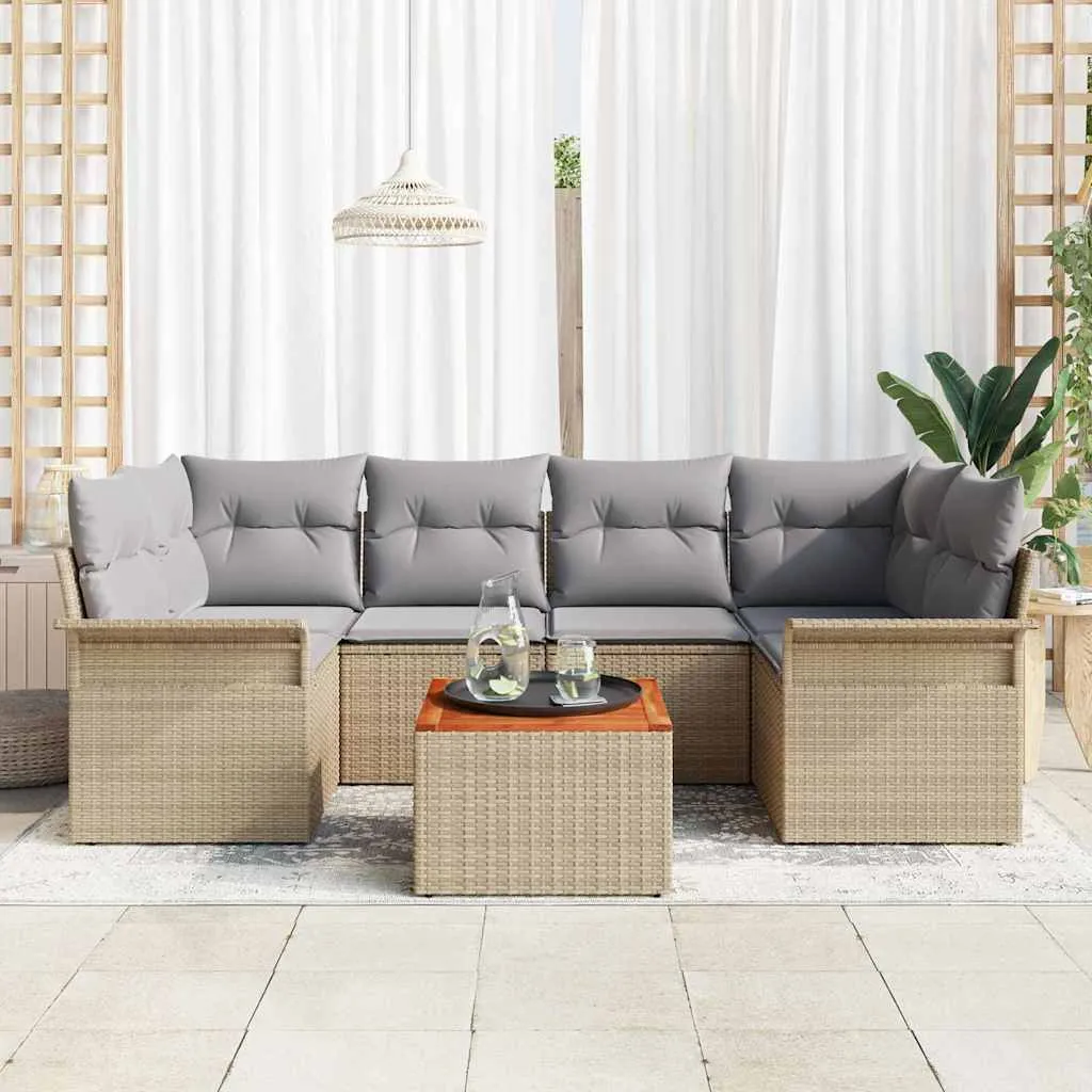 zestaw-sof-na-ogrod-7-pcs-bezowy-polirattan-stan-nowy