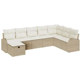 zestaw-sof-na-ogrod-z-poduszka-8-pcs-bezowy-polirattan