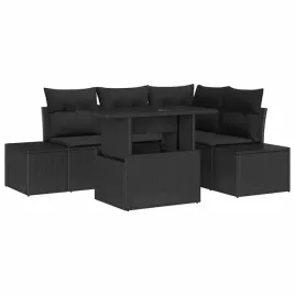 zestaw-sof-na-ogrod-z-poduszka-5-pcs-czarny-100-x-55-x-73-cm