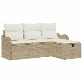 zestaw-sof-na-ogrod-z-poduszka-4-pcs-bezowy-polirattan