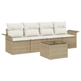 zestaw-sof-na-ogrod-z-poduszka-5-pcs-bezowy-i-kremowy