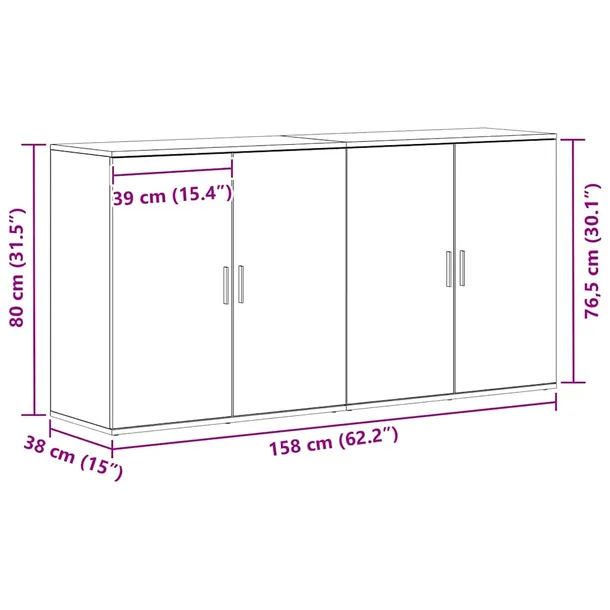 komody-2-pcs-dab-artisan-79-x-38-x-80-cm-stan-nowy-kod-producenta-3334309-marka-vidaxl