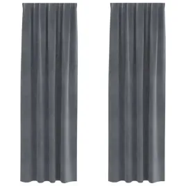 zaslony-z-zaslonami-2-pcs-jasnoszary-140-x-225-cm-aksamit