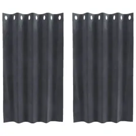zaslony-z-zaslonami-2-pcs-jasnoszary-140-x-140-cm-aksamit