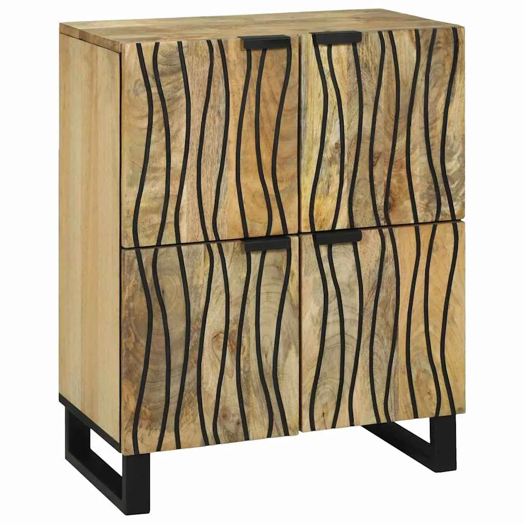 bufet-brazowy-60-x-33-x-75-cm-lite-drewno-mango-stan-nowy