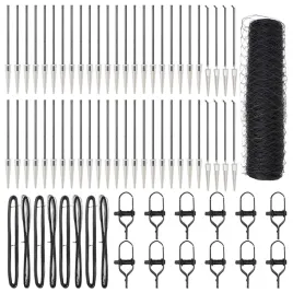 ogrodzenie-z-slupkami-szary-0-8-x-100-m-stal-pokryta-pcv