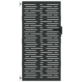 brama-ogrodowa-czarny-105-x-200-cm-stal-malowana-proszkowo