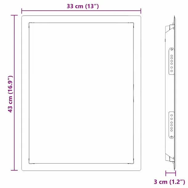 panel-dostepu-bialy-30-x-40-cm-stal-marka-vidaxl-kod-producenta-42010255