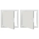 panel-dostepu-2-pcs-bialy-20-x-20-cm-stal