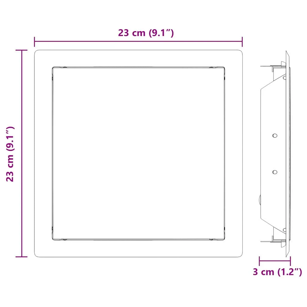 panel-dostepu-2-pcs-bialy-20-x-20-cm-stal