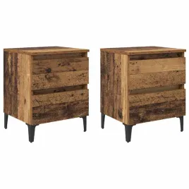 szafka-nocna-2-pcs-stare-drewno-40-x-35-x-50-cm