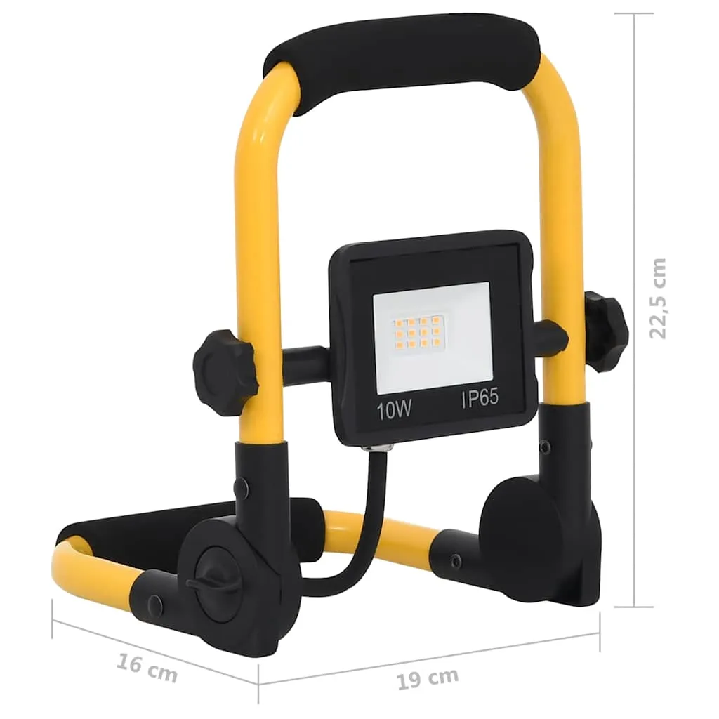 reflektor-led-z-uchwytem-10-w-stan-nowy