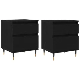 szafka-nocna-z-szuflada-2-pcs-czarny-dab