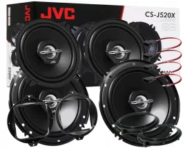 jvc-glosniki-dwudrozne-4-szt-audi-a4-b5-przod-tyl-dystanse-zestaw