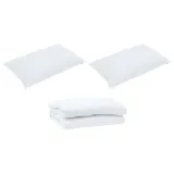 letni-koldra-z-poduszka-3-pcs-bialy-mikrofibra