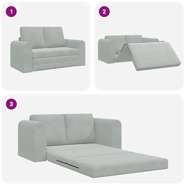 sofa-bed-jasnoszary-148-x-71-x-83-cm-aksamit-waga-z-opakowaniem-23-5-kg-stan-nowy