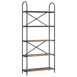 polka-na-ksiazki-stare-drewno-80-x-30-x-183-cm