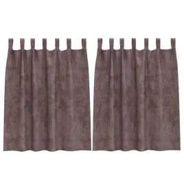 zaslona-z-zaslonami-2-pcs-brazowy-140-x-140-cm-aksamit