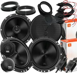 jbl-4-mocne-glosniki-zwrotnice-vw-passat-b6-b7-cc-alltrack-przod-tyl