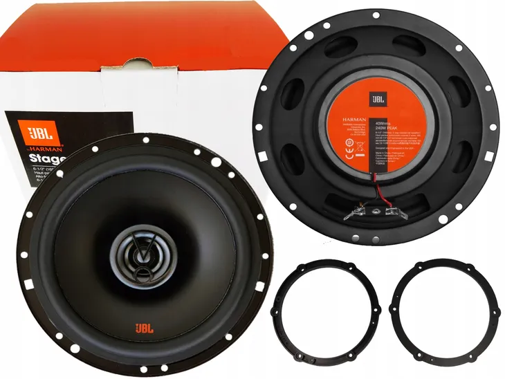 JBL 624 GŁOŚNIKI CITROEN C1 C4 JUMPY TOYOTA AYGO PROACE PRZÓD TYŁ