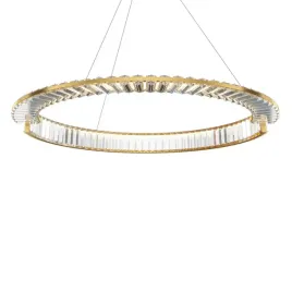 lampa-pierscieniowa-wiszaca-krone-p097pl-l45bs3k-led-45w-3000k-mosiadz