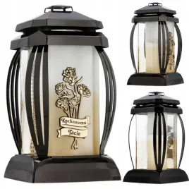 znicz-szklany-prima-czarny-kochanemu-tacie-24cm-lampion-cmentarny-elegancki