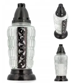 znicz-szklany-rol-46-czarno-srebrny-29cm-elegancki-lampion-wklad-parafinowy