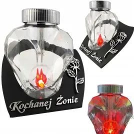 znicz-solarny-szklany-metalowy-serce-led-z-dedykacja-kochanej-zonie