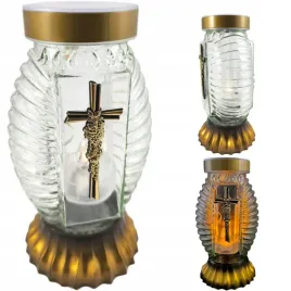 znicz-solarny-zloty-szklany-z-krzyzem-lampion-fotowoltaiczny-led-na-grob