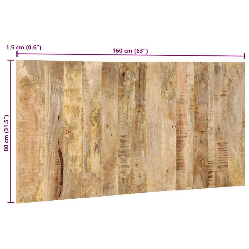zaglowek-160-cm-lite-drewno-surowe-mango-stan-nowy