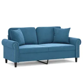 2-osobowa-sofa-z-poduszkami-niebieska-140-cm-aksamit