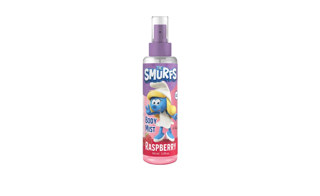 ll-the-smurfs-mgielka-do-ciala-raspberry-100-ml-stan-nowy