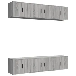 zestaw-6-szafek-telewizyjnych-szary-dab-sonoma