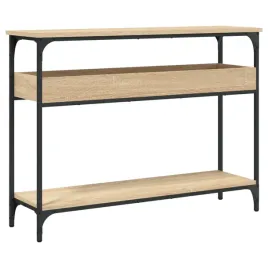 stolik-konsolowy-z-polka-dab-sonoma-100x29x75-cm-drewno-konstrukcyjn