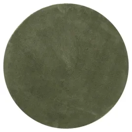 dywan-huarte-z-krotkim-wlosiem-zielony-o-120-cm