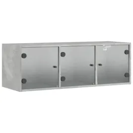 szafka-wiszaca-szklane-drzwi-szarosc-betonu-102x37x35-cm