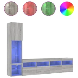 4-czesciowy-zestaw-mebli-tv-z-led-szary-dab-sonoma