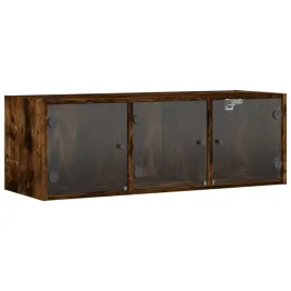 szafka-wiszaca-szklane-drzwi-przydymiony-dab-102x37x35-cm